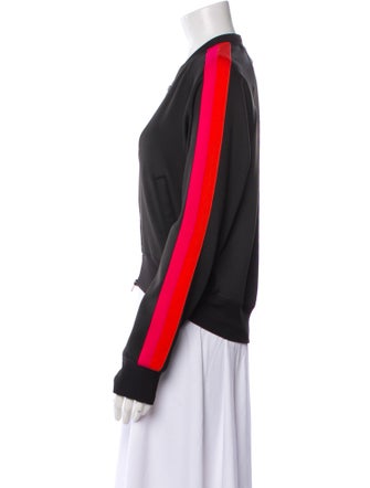 Pam & Gela Striped Bomber Jacket