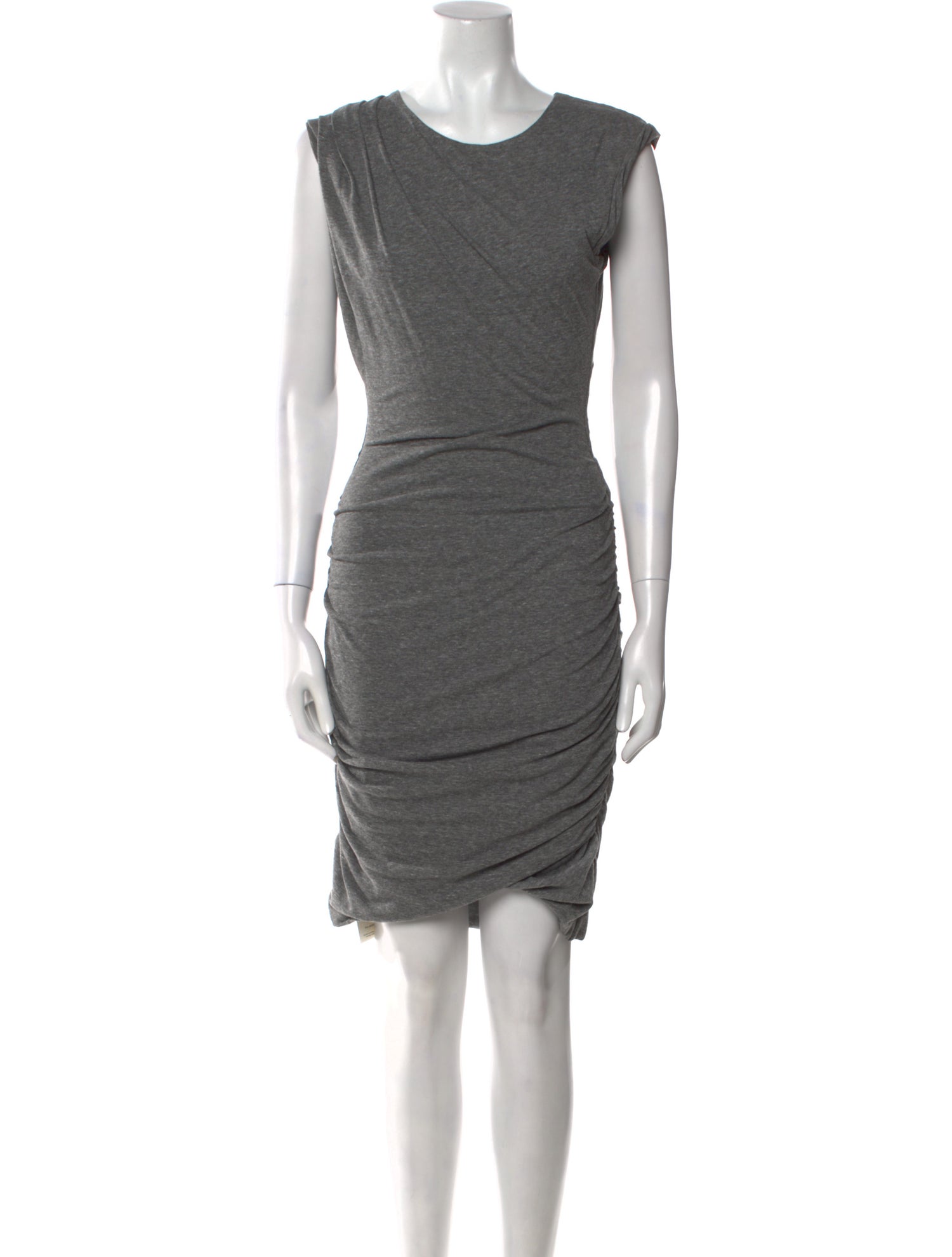 Pam & Gela Crew Neck Knee-Length Dress