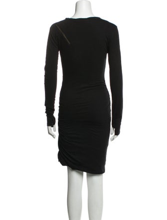 Pam & Gela Scoop Neck Mini Dress