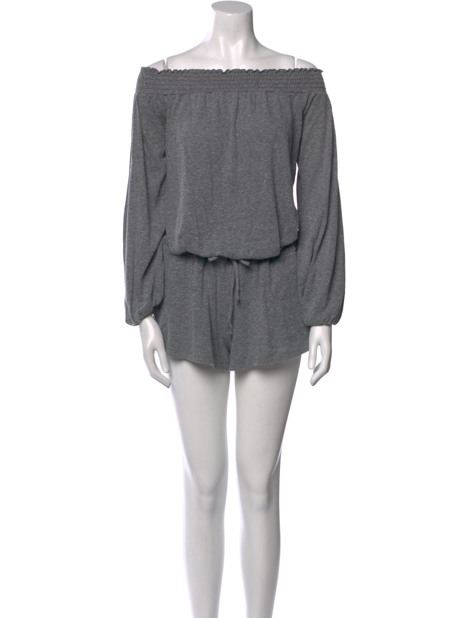 Pam & Gela Off-The-Shoulder Romper