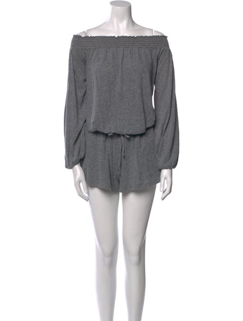 Pam & Gela Off-The-Shoulder Romper