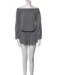 Pam & Gela Off-The-Shoulder Romper