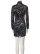 Pam & Gela Printed Mini Dress