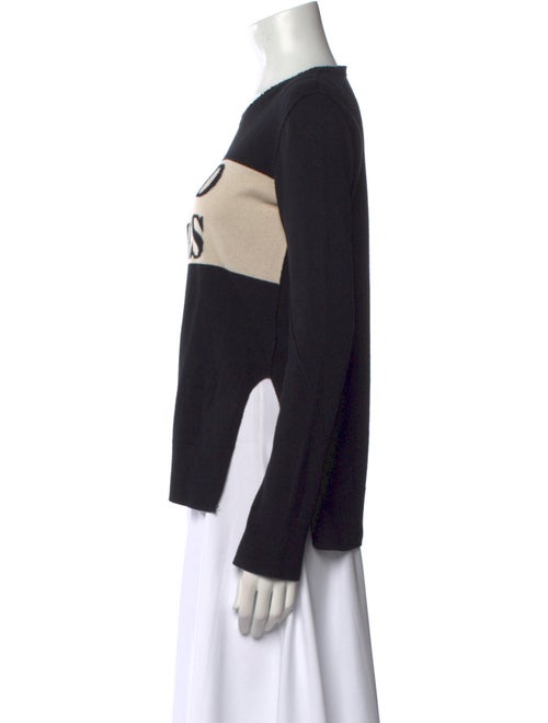 Pam & Gela Graphic Print Crew Neck Sweater