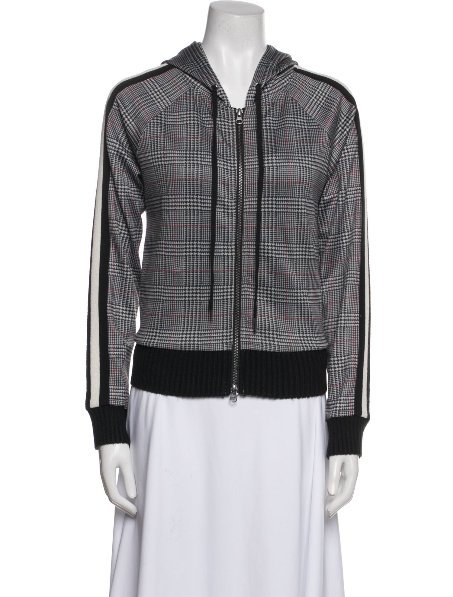 Pam & Gela Plaid Print Jacket