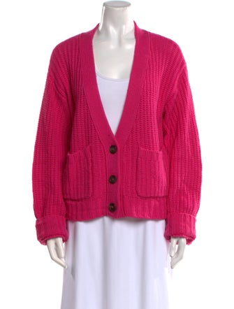 Pam & Gela Cashmere V-Neck Sweater