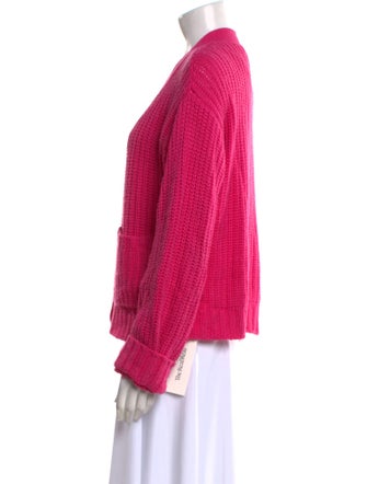 Pam & Gela Cashmere V-Neck Sweater