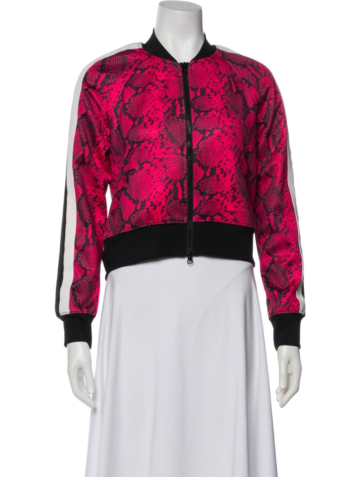 Pam & Gela Floral Print Bomber Jacket