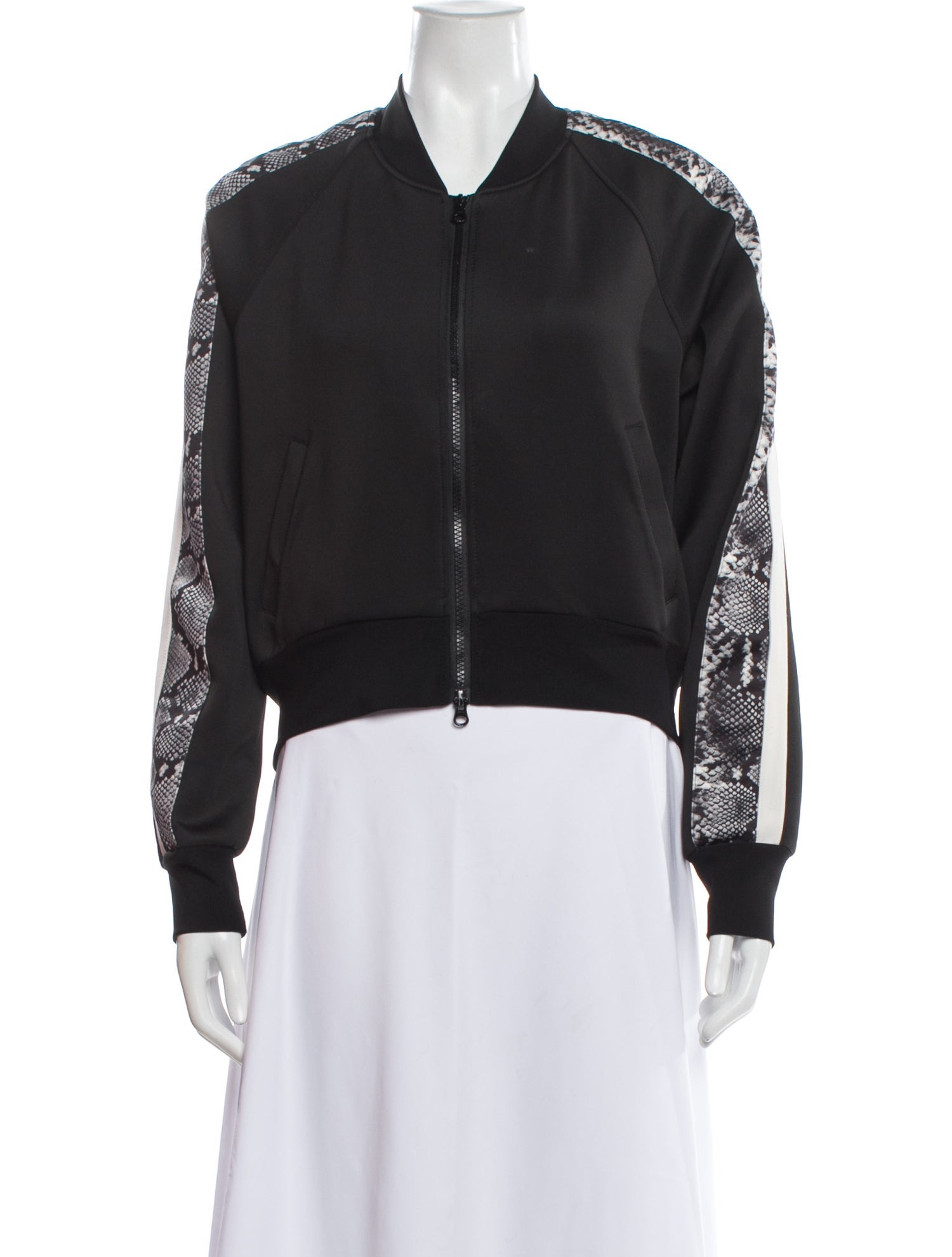 Pam & Gela Graphic Print Bomber Jacket