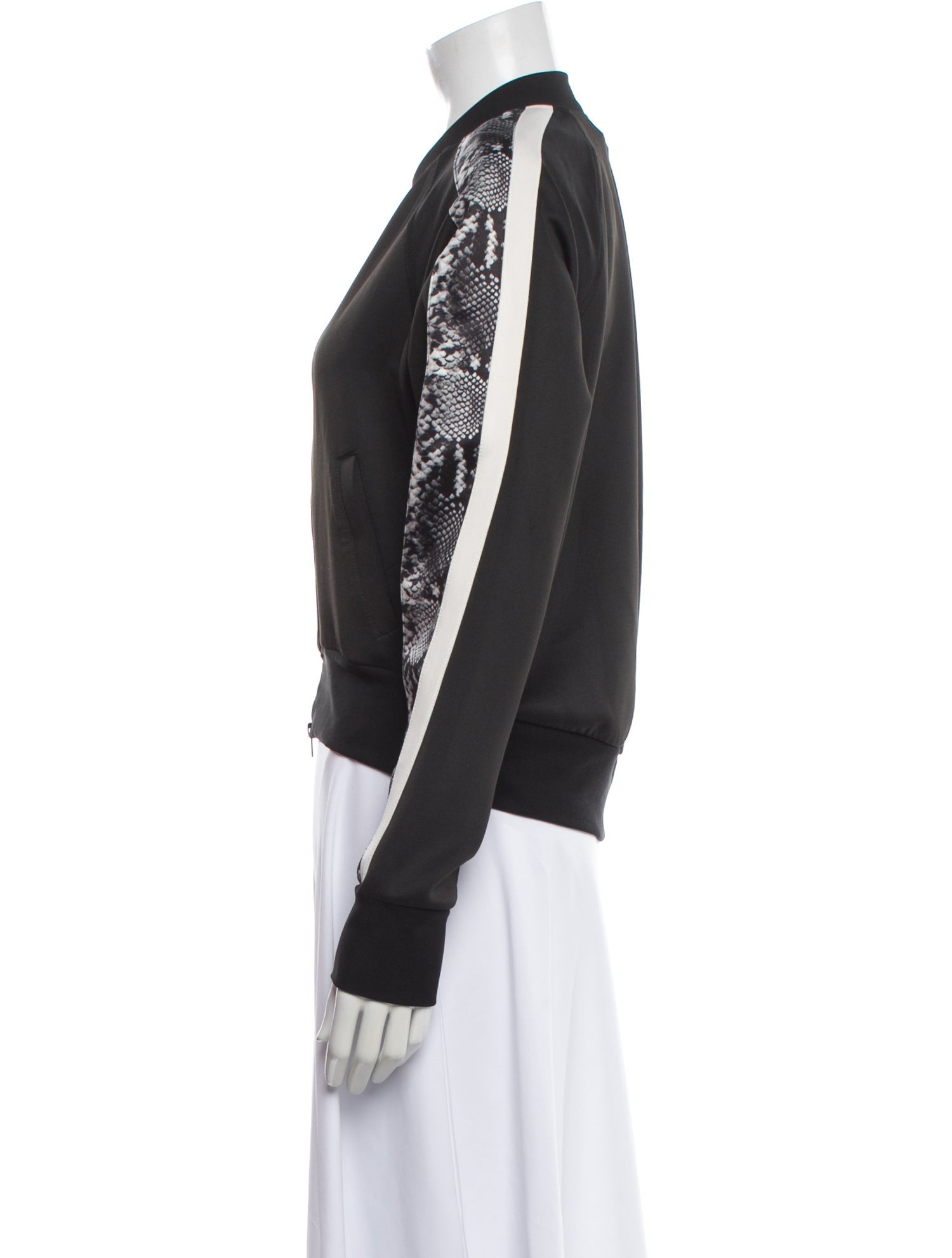 Pam & Gela Graphic Print Bomber Jacket