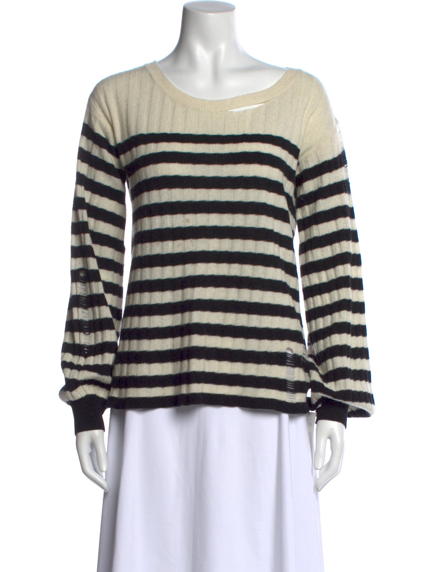 Pam & Gela Wool Striped Sweater