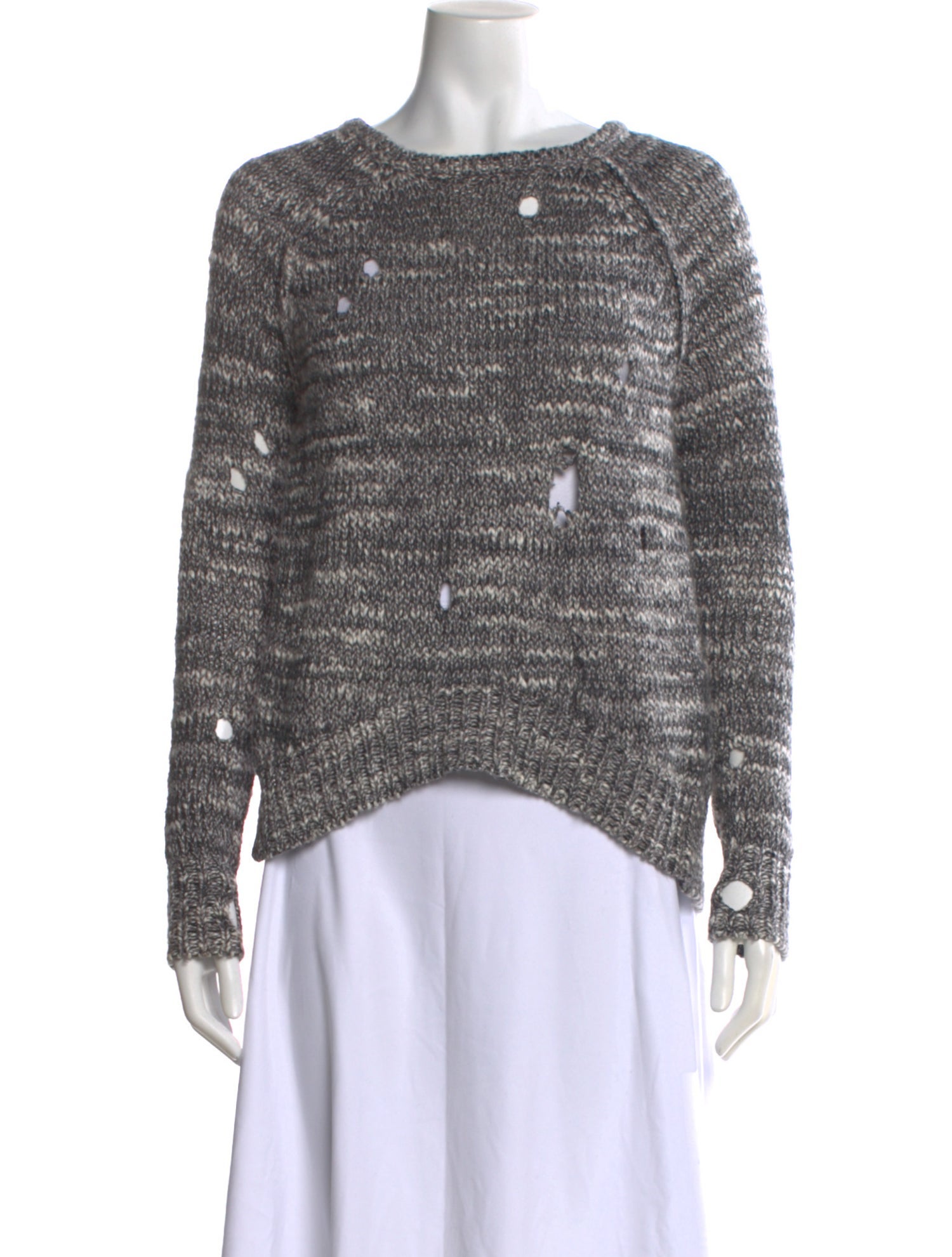 Pam & Gela Bateau Neckline Sweater