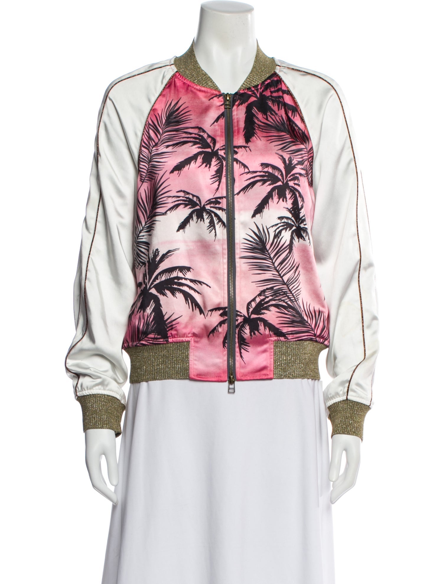 Pam & Gela Printed Bomber Jacket