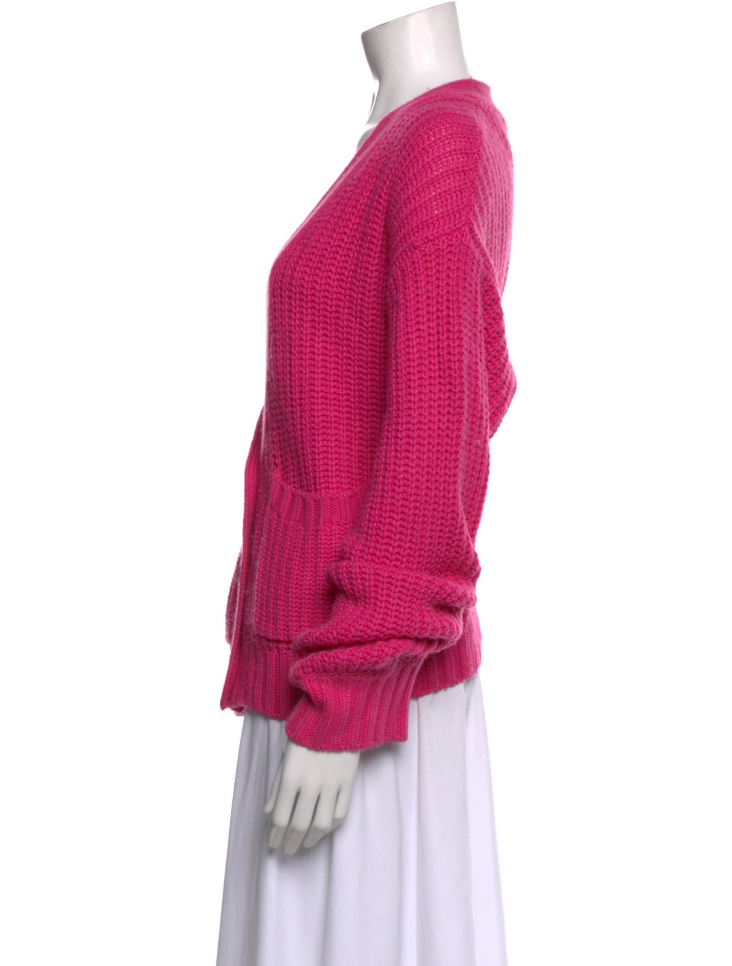 Pam & Gela Cashmere V-Neck Sweater