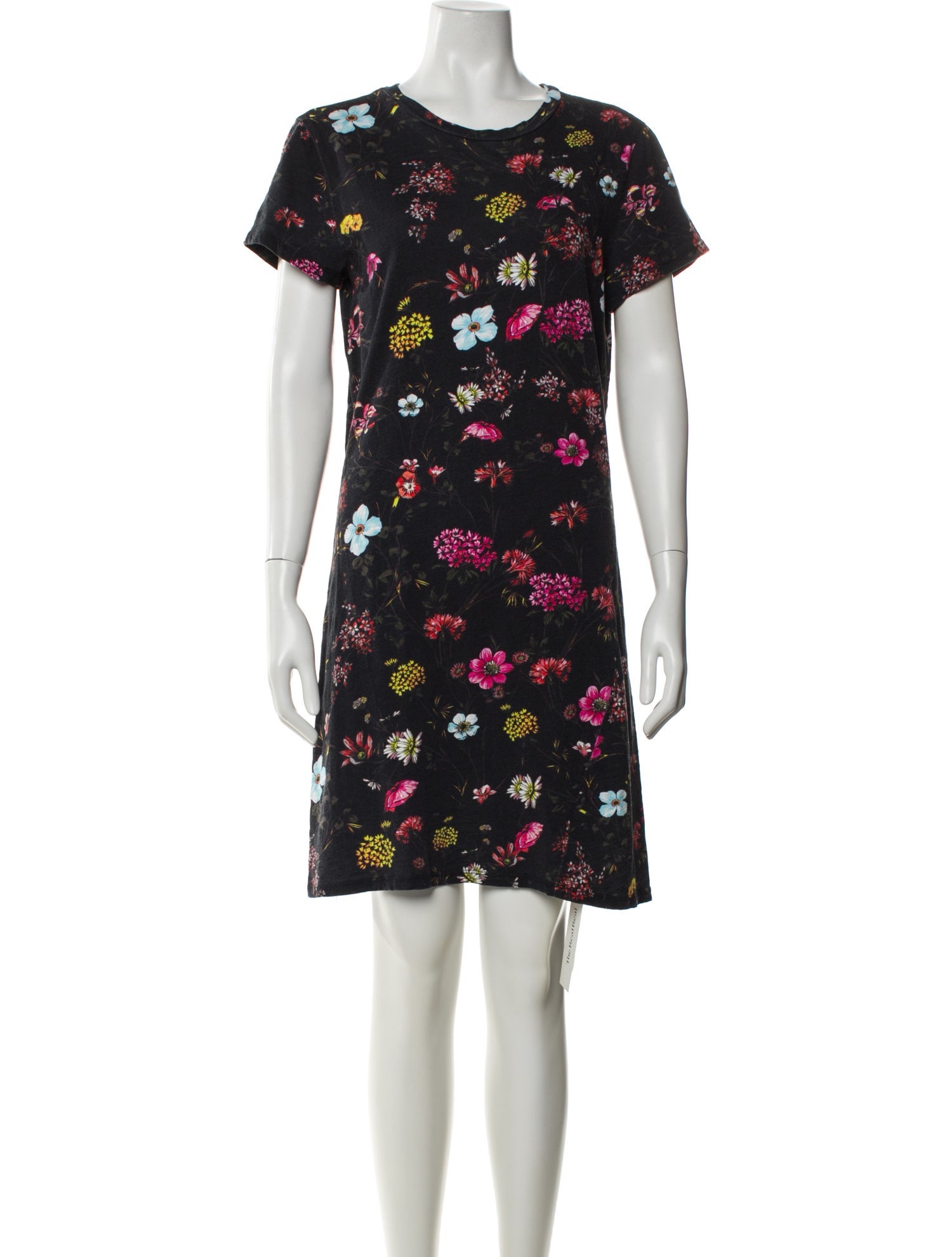Pam & Gela Floral Print Mini Dress