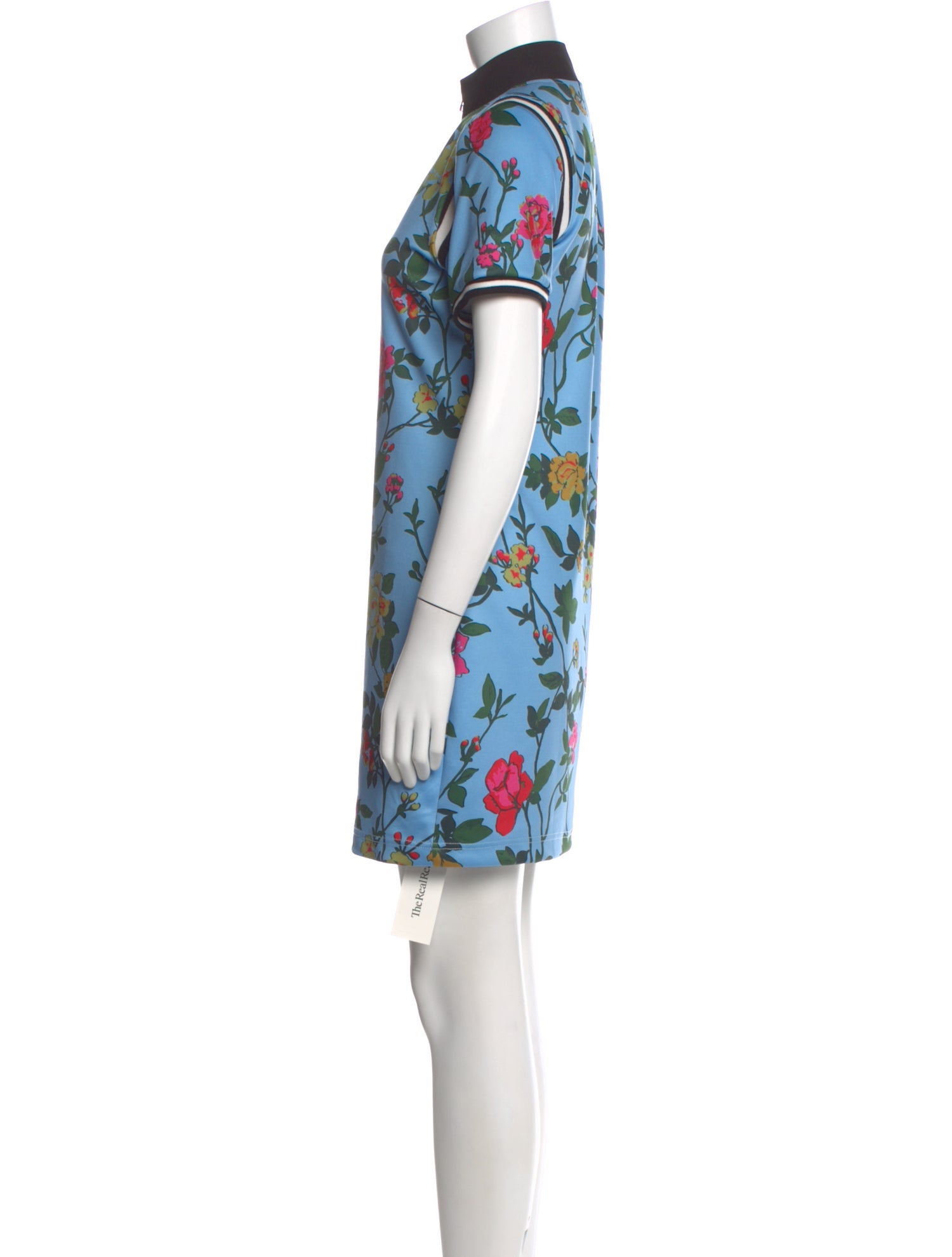Pam & Gela Floral Print Mini Dress