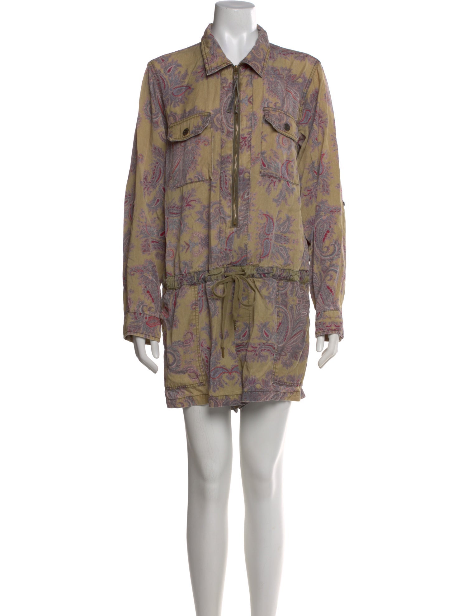 Pam & Gela Paisley Print Romper