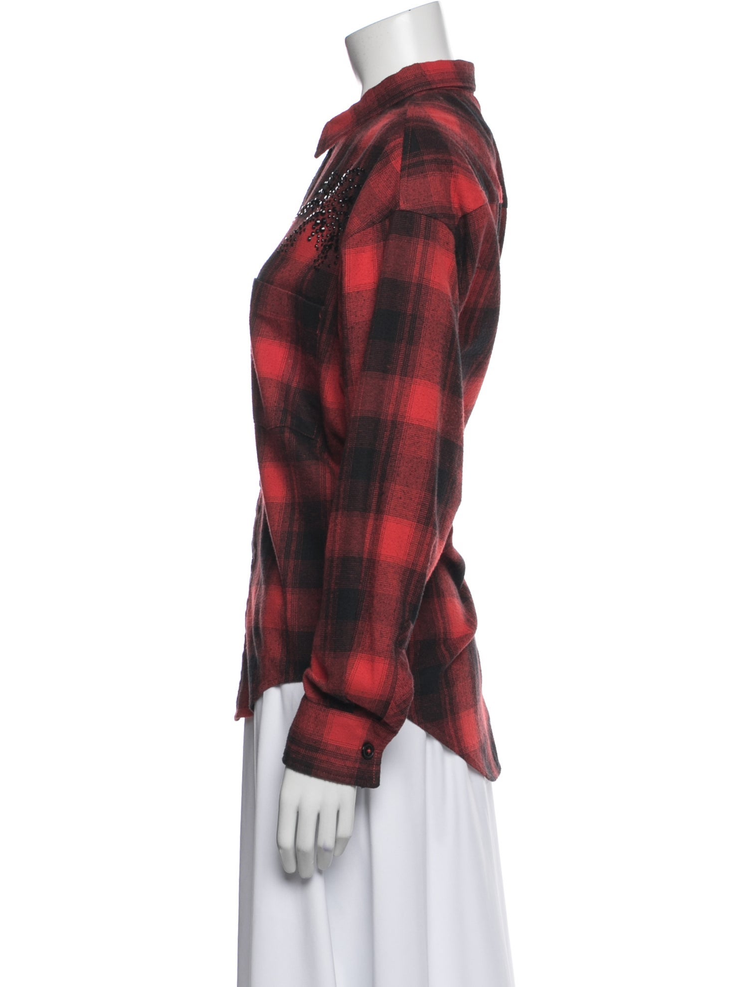 Pam & Gela Plaid Print Jacket
