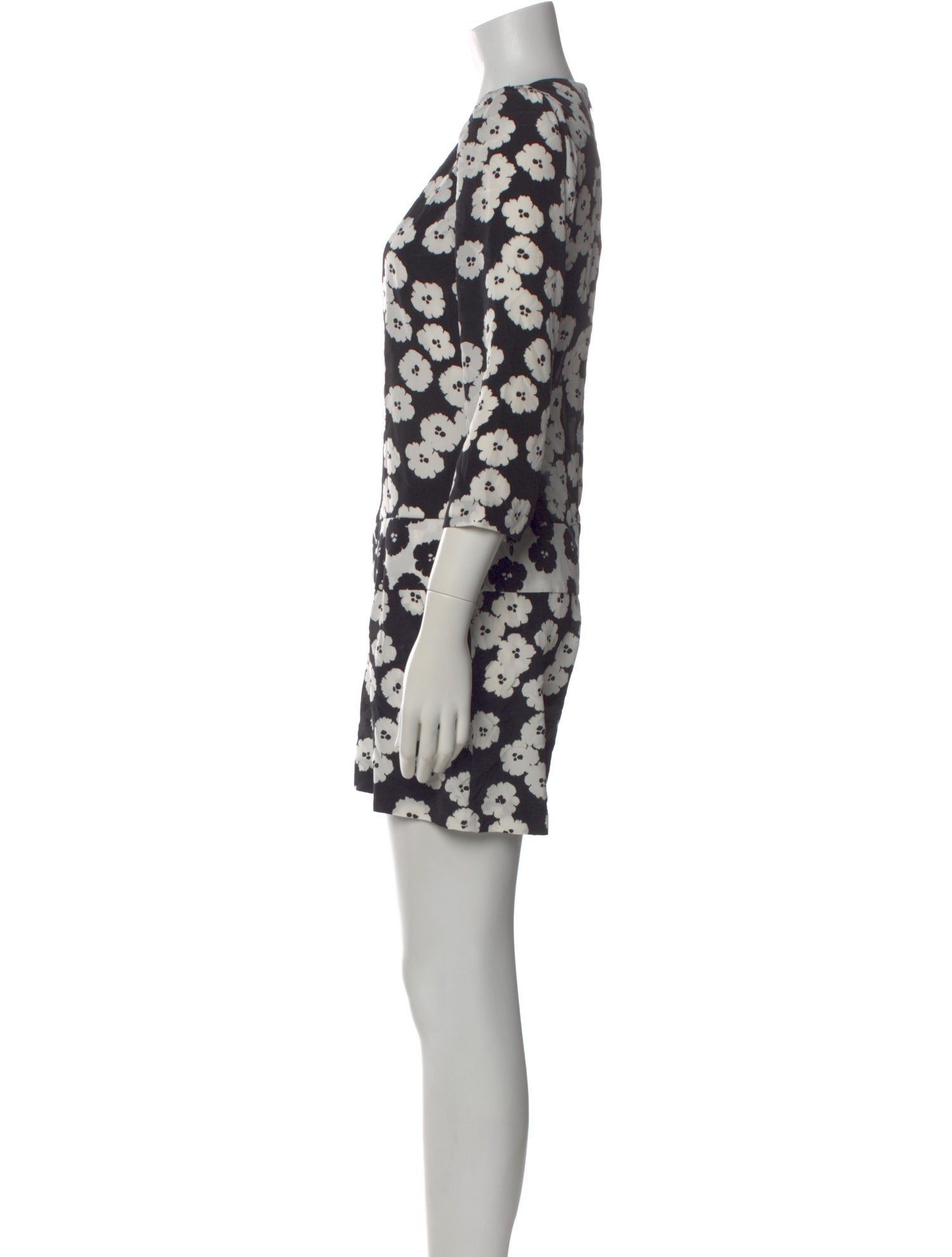 Pam & Gela Silk Mini Dress