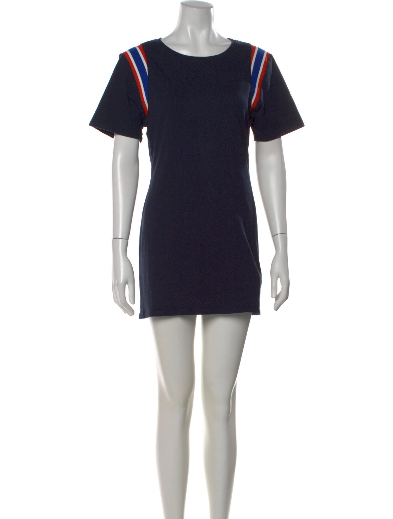 Pam & Gela Crew Neck Mini Dress