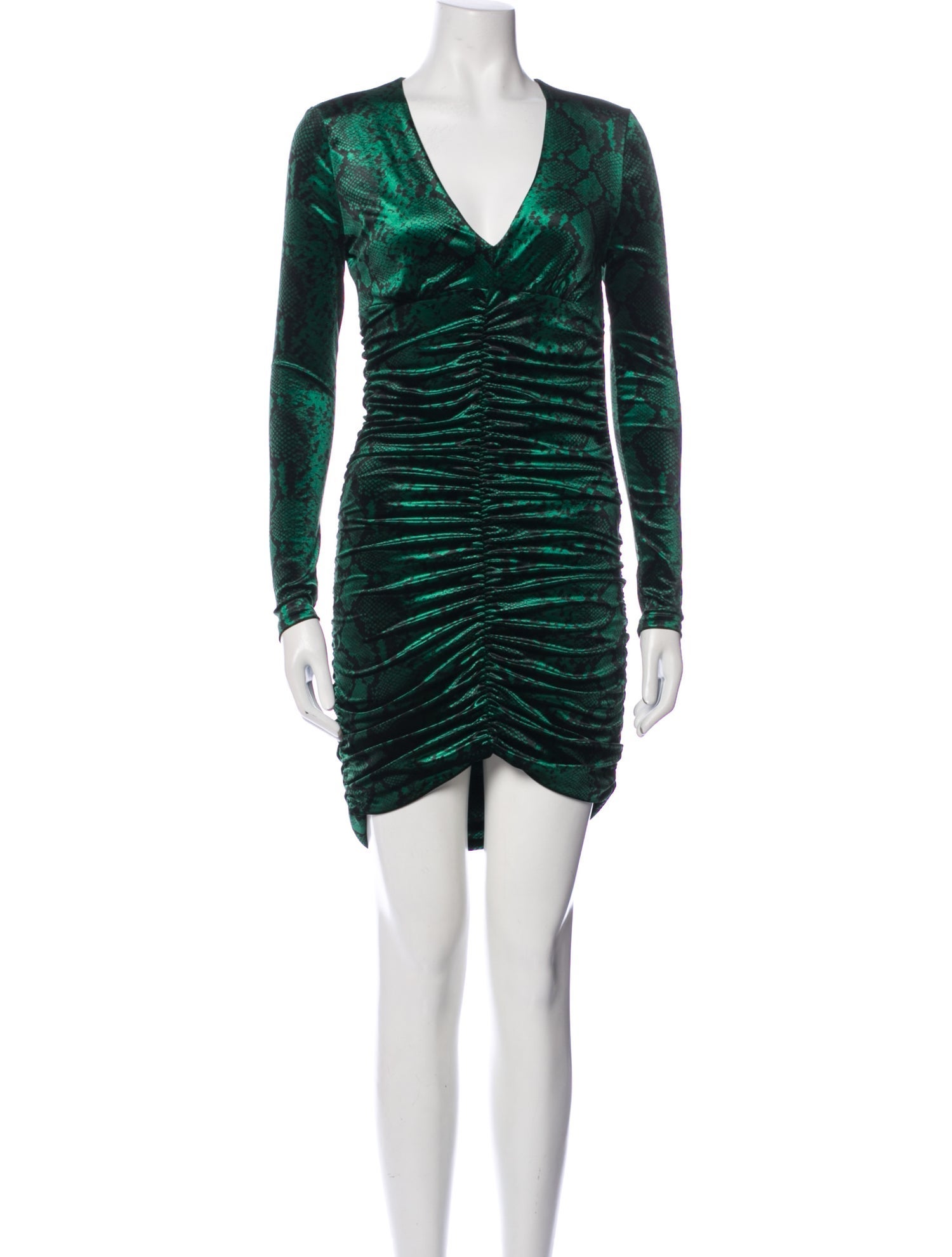 Pam & Gela V-Neck Mini Dress
