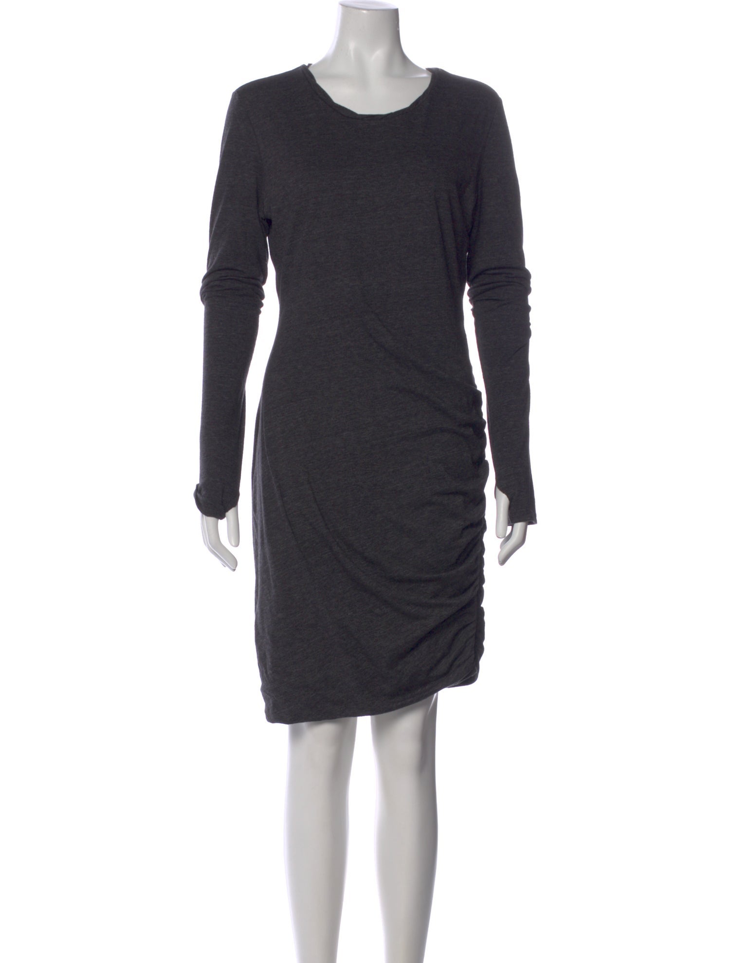 Pam & Gela Crew Neck Knee-Length Dress