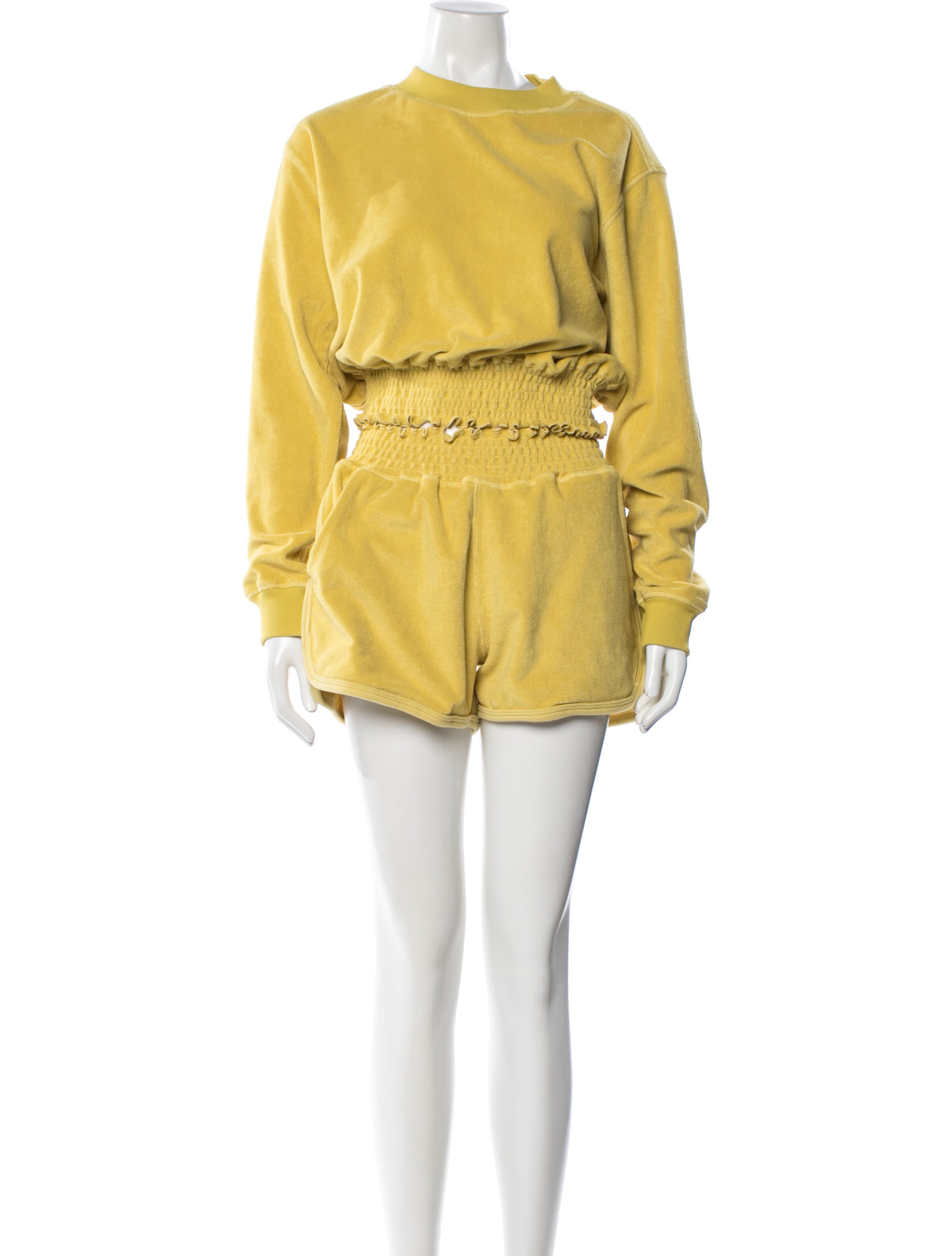 Pam & Gela Ruffle Embellishment Short Set w/ Tags