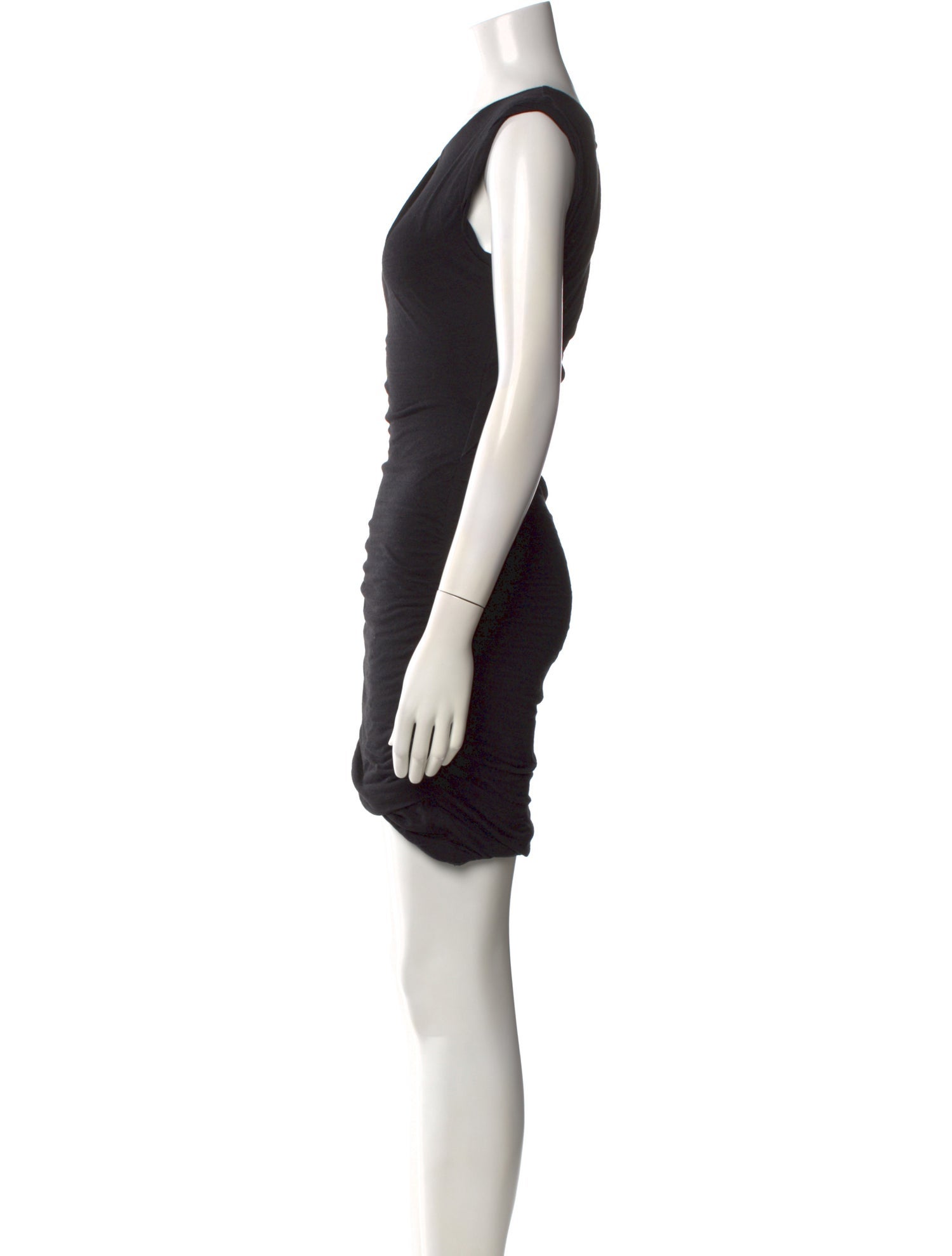 Pam & Gela Scoop Neck Mini Dress