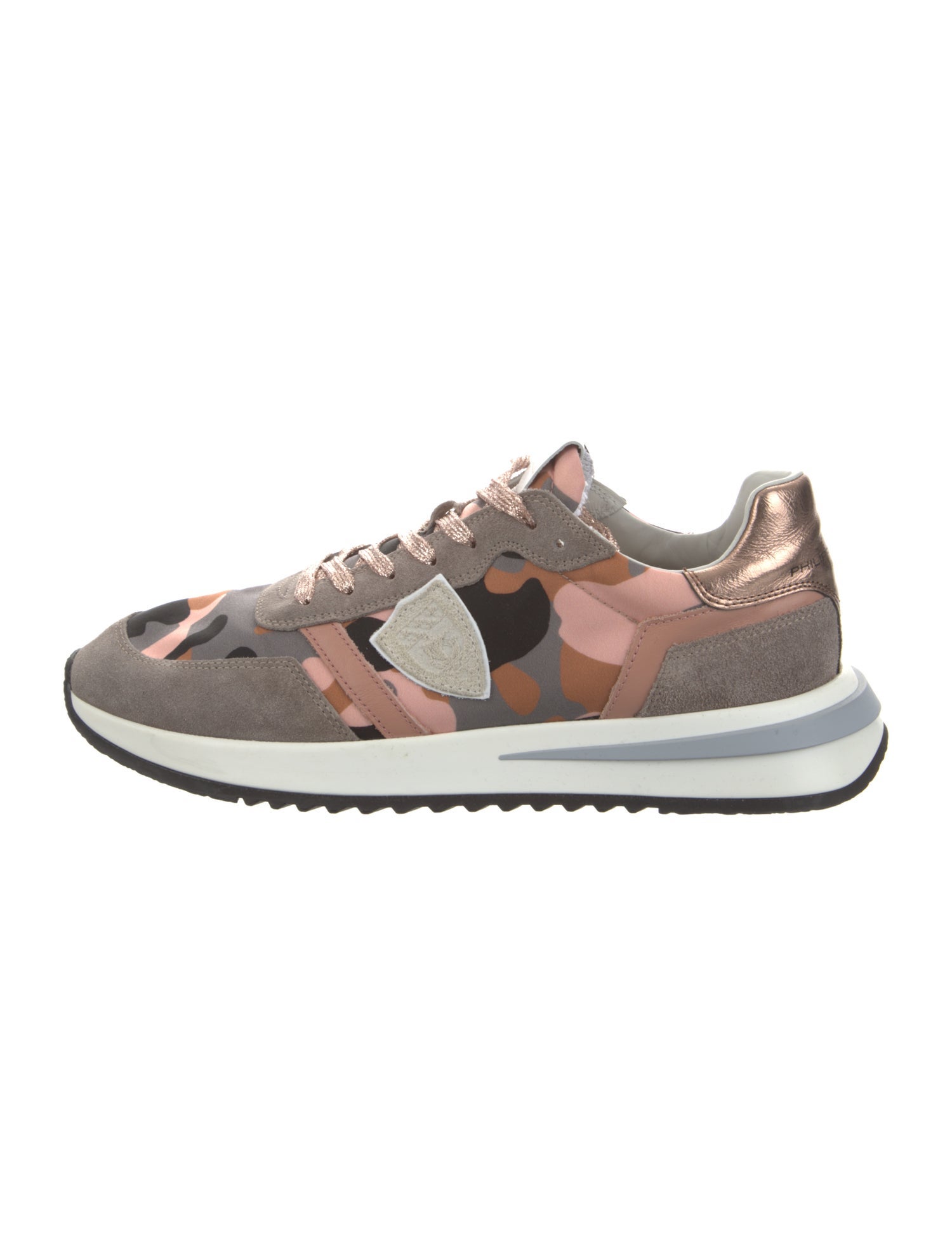 Philippe Model Suede Printed Sneakers