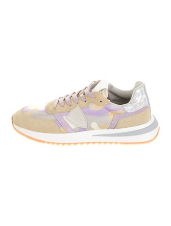 Philippe Model Nylon Camouflage Print Sneakers