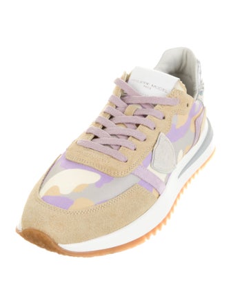 Philippe Model Nylon Camouflage Print Sneakers