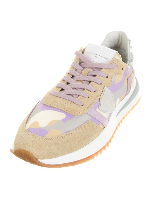 Philippe Model Nylon Camouflage Print Sneakers