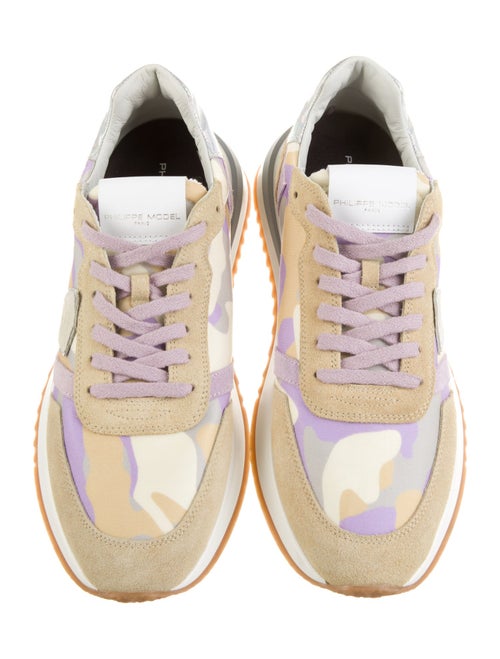 Philippe Model Nylon Camouflage Print Sneakers