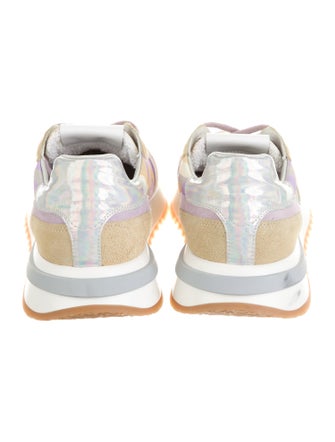 Philippe Model Nylon Camouflage Print Sneakers