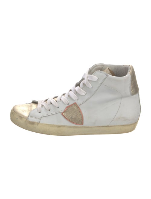 Philippe Model Leather Printed Sneakers