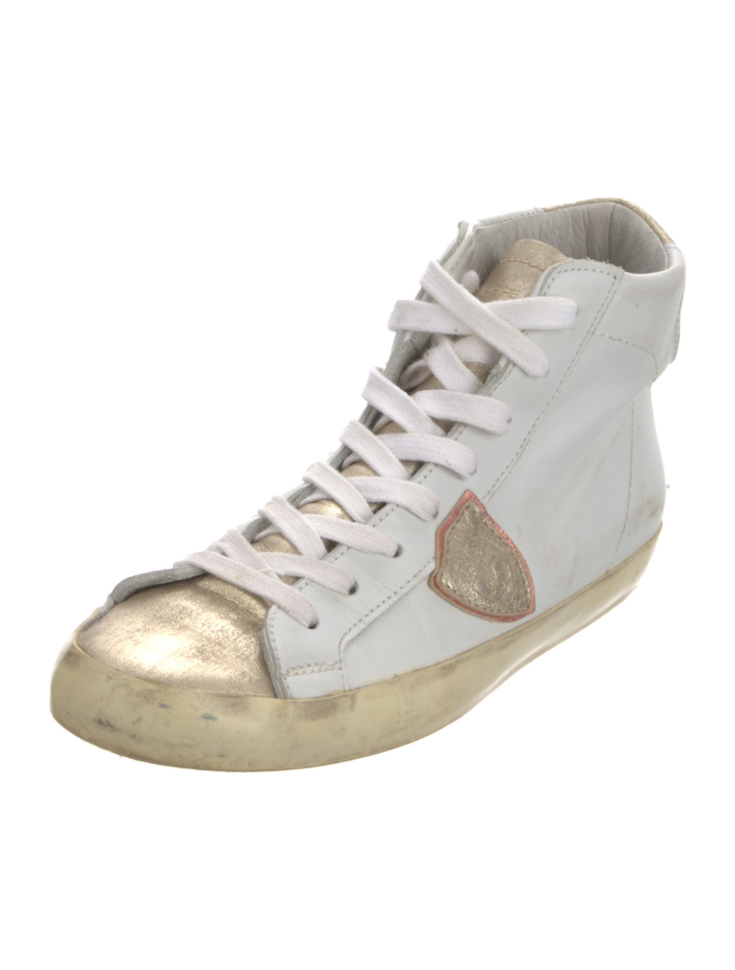 Philippe Model Leather Printed Sneakers