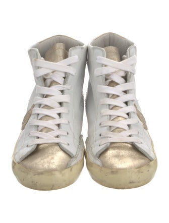 Philippe Model Leather Printed Sneakers