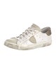 Philippe Model Leather Animal Print Sneakers