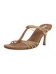 Philippe Model Suede T-Strap Sandals
