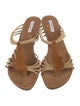 Philippe Model Suede T-Strap Sandals