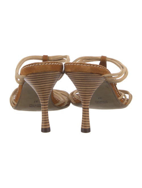 Philippe Model Suede T-Strap Sandals