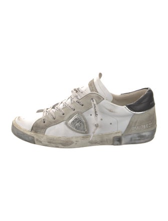 Philippe Model Leather Printed Sneakers