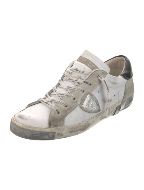 Philippe Model Leather Printed Sneakers