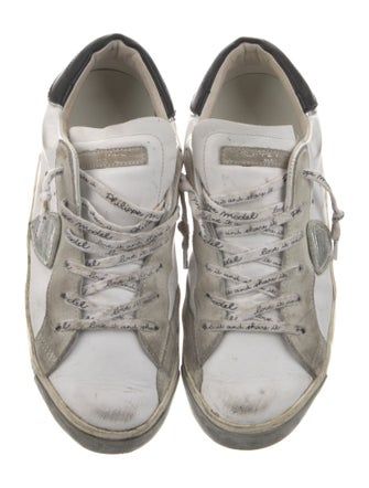 Philippe Model Leather Printed Sneakers