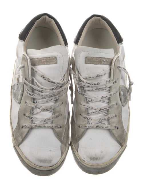 Philippe Model Leather Printed Sneakers