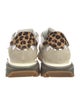 Philippe Model Suede Animal Print Sneakers