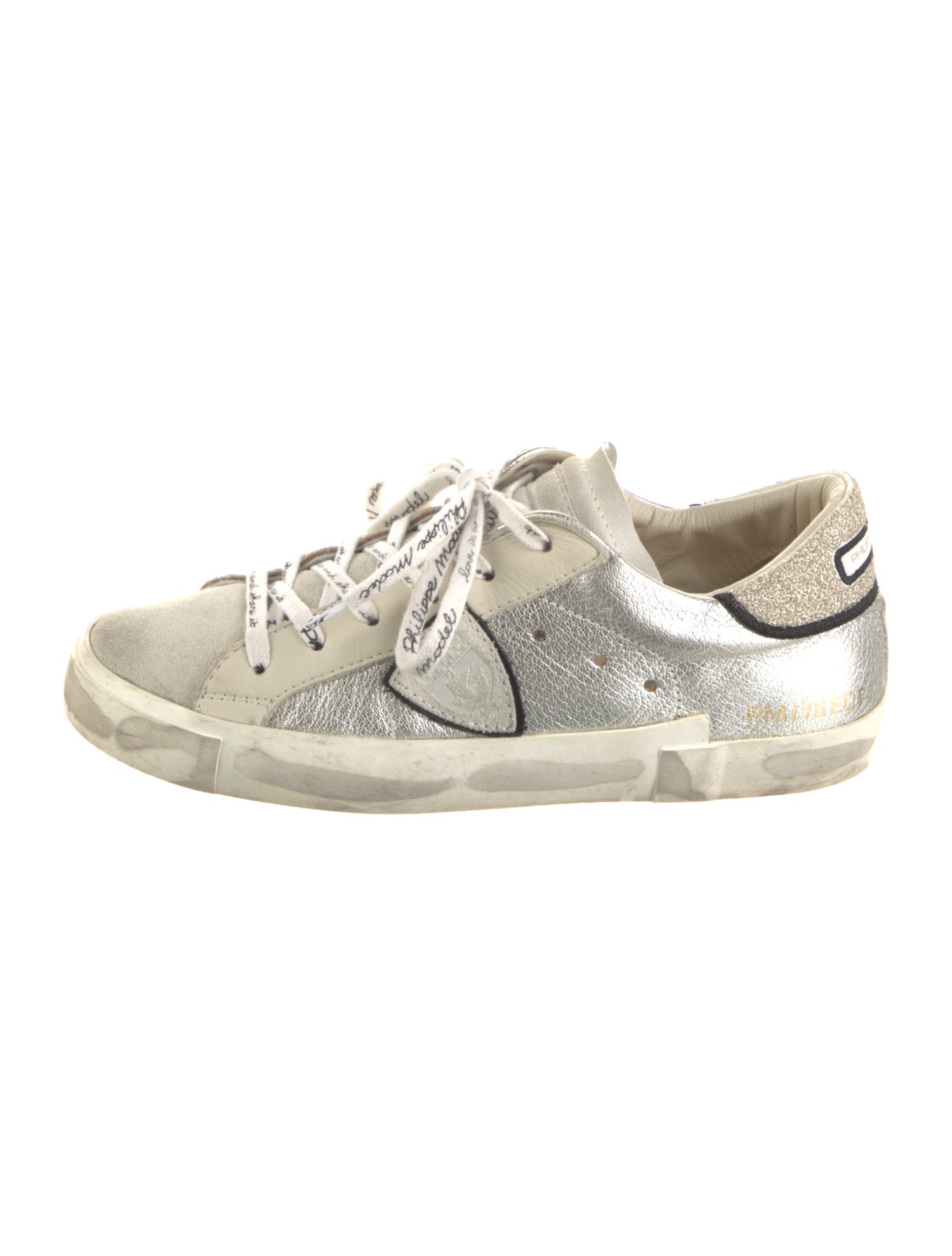 Philippe Model Leather Printed Sneakers