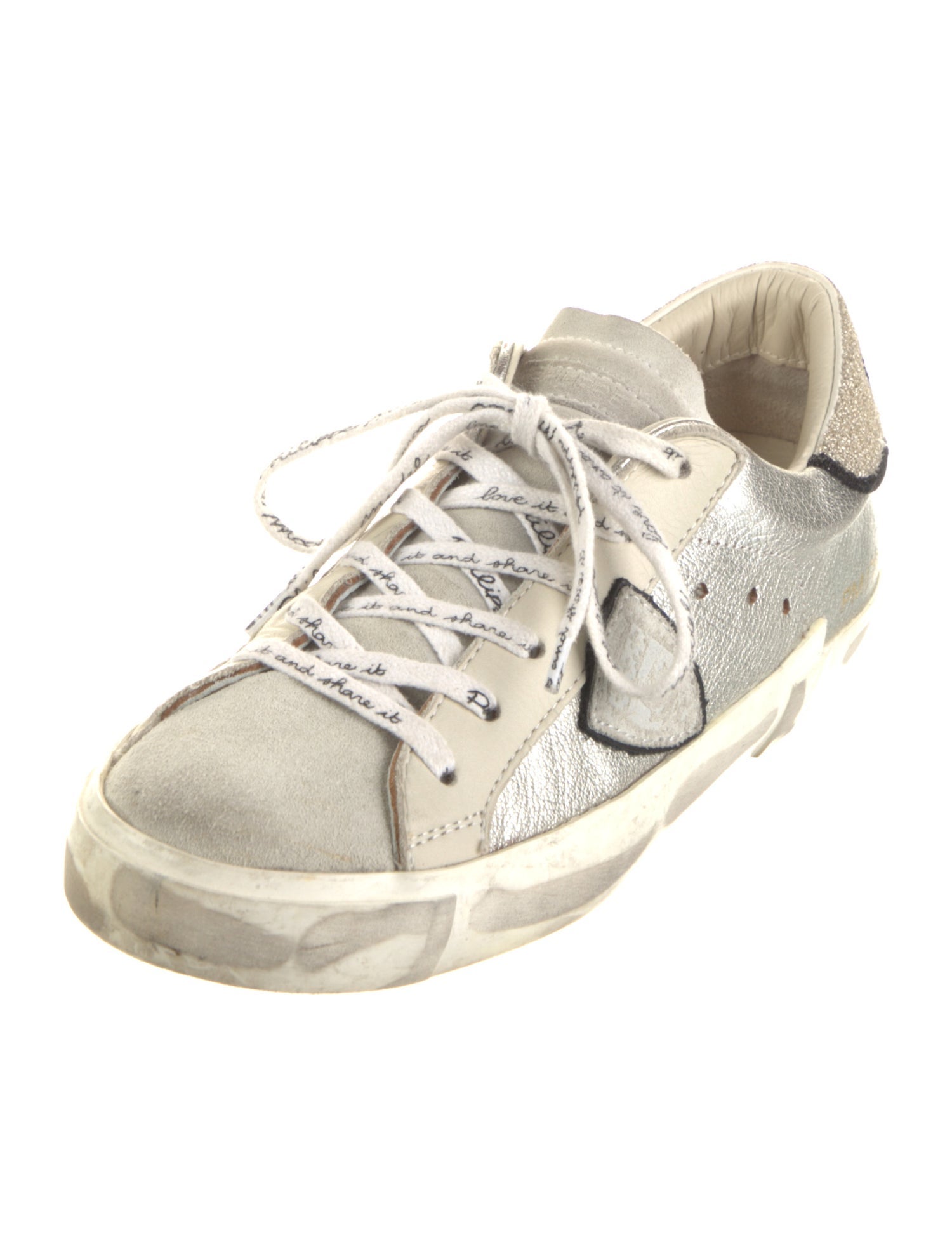 Philippe Model Leather Printed Sneakers