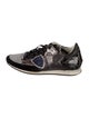 Philippe Model Leather Printed Athletic Sneakers