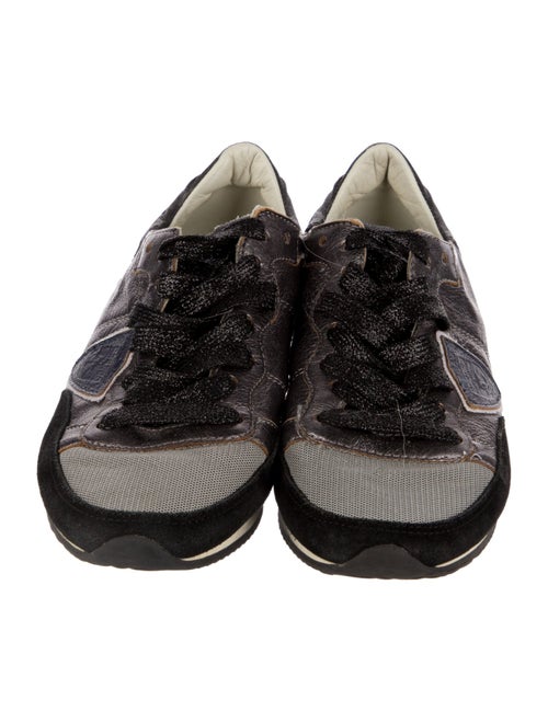 Philippe Model Leather Printed Athletic Sneakers